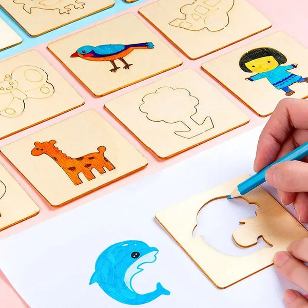 Brinquedo de Desenho Montessori - Torne seu Pequeno um Artista!