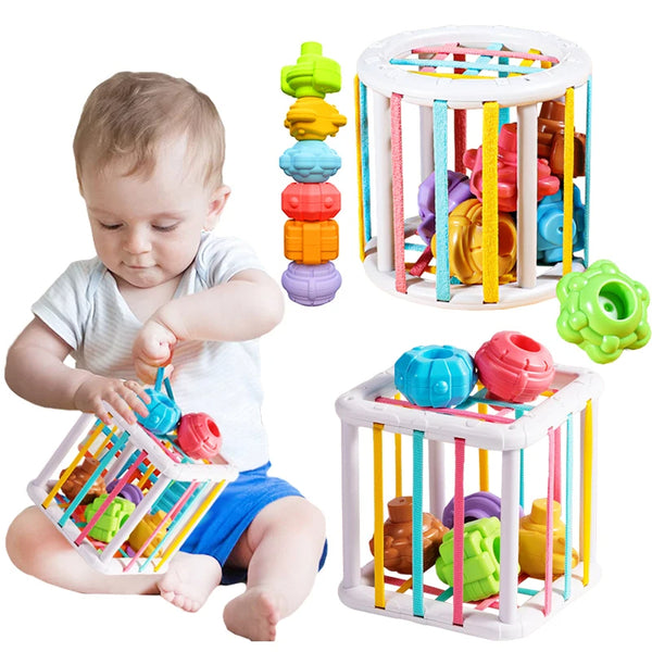 Brinquedo Sensorial e Motor para Bebês