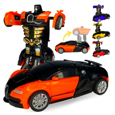 Carro Robô Transformers - Diversão Transformadora Que Estimula a Criatividade