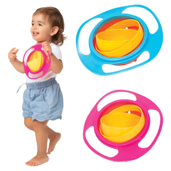 Platito Giratorio Antivuelco 360° para Bebés