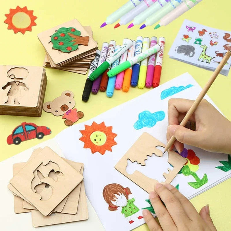 Brinquedo de Desenho Montessori - Torne seu Pequeno um Artista!