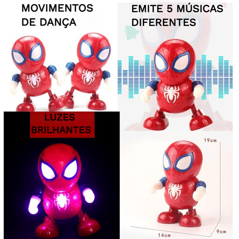 Spiderman Bailarín con Luces y Sonidos – ¡Diversión que no para!