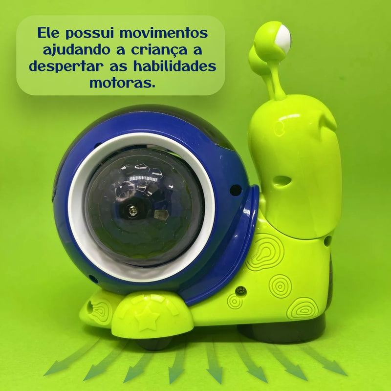 Brinquedo Caracol Musical Interativo
