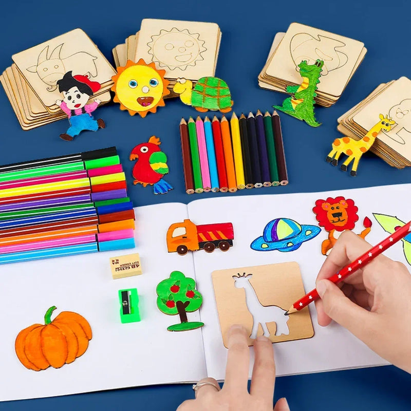 Brinquedo de Desenho Montessori - Torne seu Pequeno um Artista!