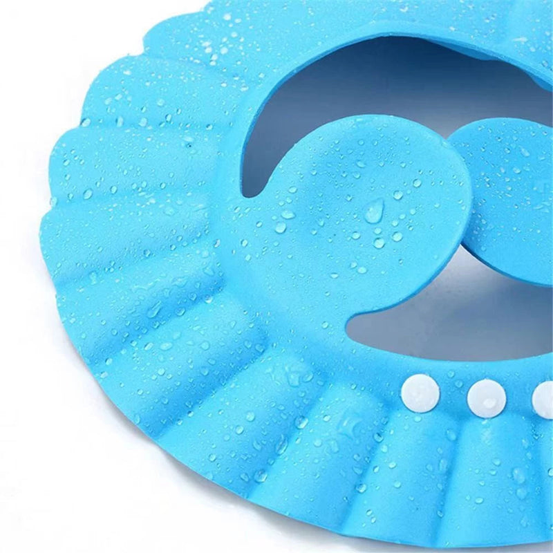 Gorra de Baño Protectora para Bebés y Niños - Protege ojos y orejas