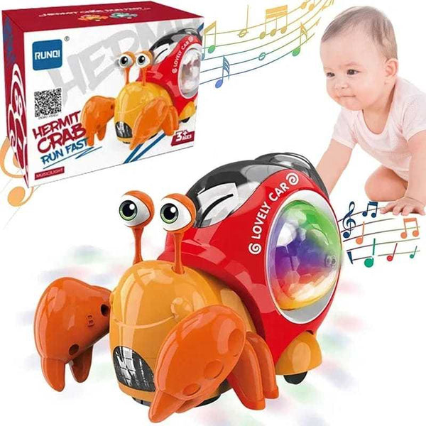 Brinquedo Caracol Elétrico Turbo - Emite Sons e Luzes