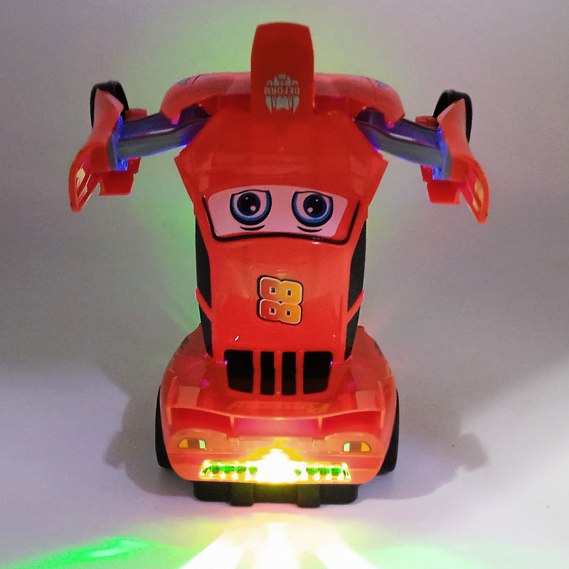 Carro Robô McQueen - Diversão Transformadora Que Estimula a Criatividade