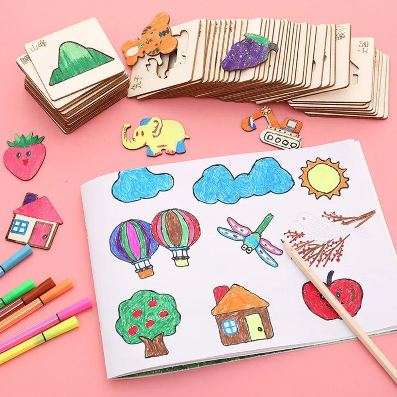 Brinquedo de Desenho Montessori - Torne seu Pequeno um Artista!