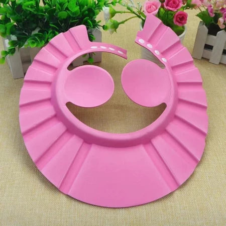 Gorra de Baño Protectora para Bebés y Niños - Protege ojos y orejas