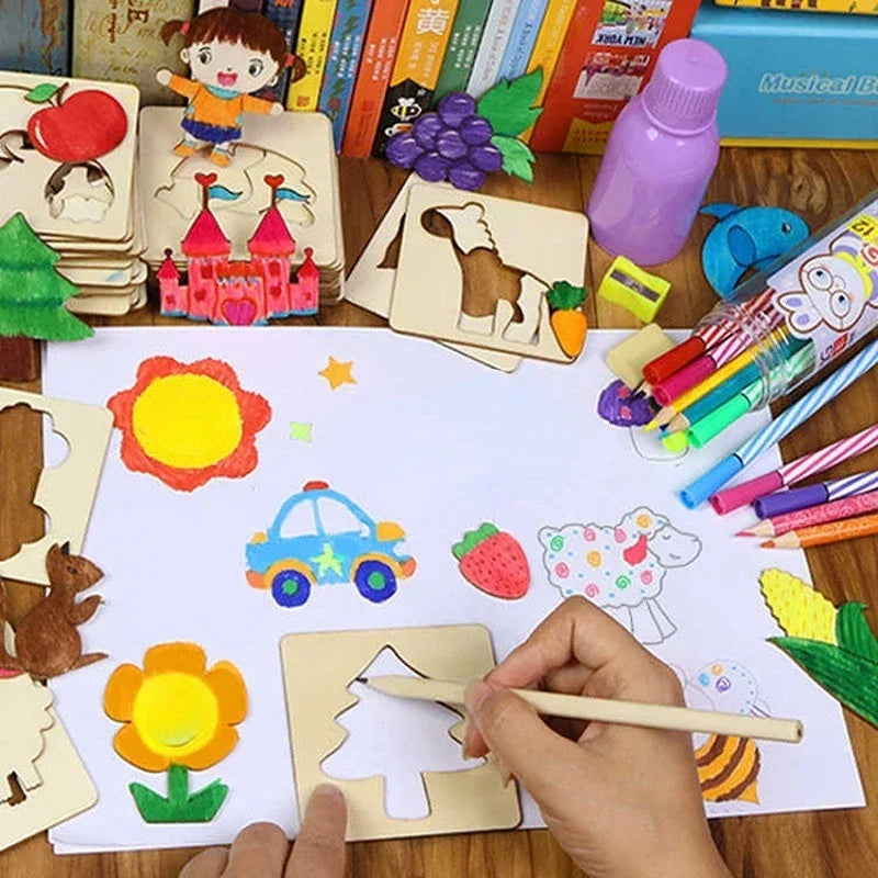 Brinquedo de Desenho Montessori - Torne seu Pequeno um Artista!