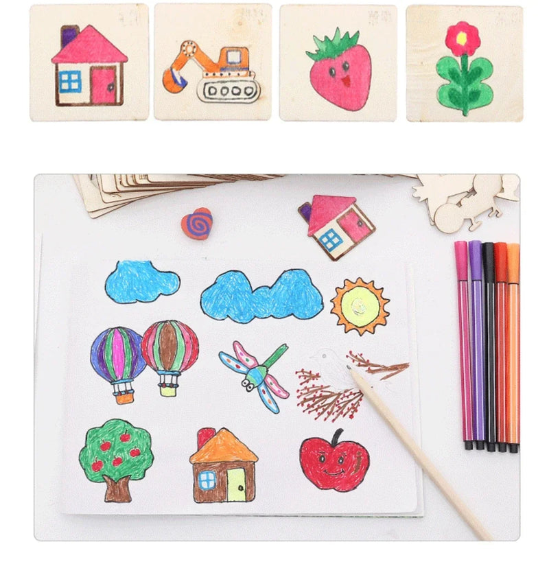 Brinquedo de Desenho Montessori - Torne seu Pequeno um Artista!
