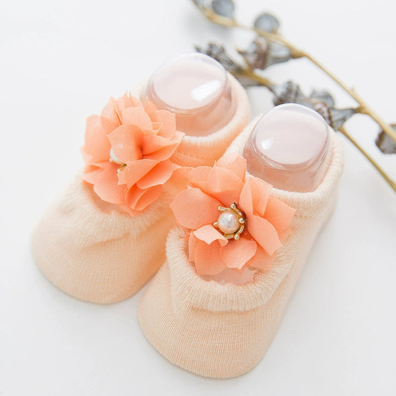 Medias de Encaje con Moñito para Bebé – ¡Comprá 1 y llevate 3 pares!
