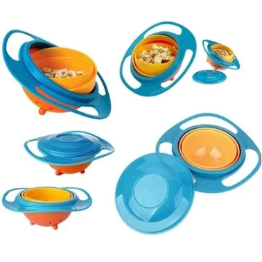 Platito Giratorio Antivuelco 360° para Bebés