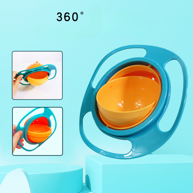 Platito Giratorio Antivuelco 360° para Bebés