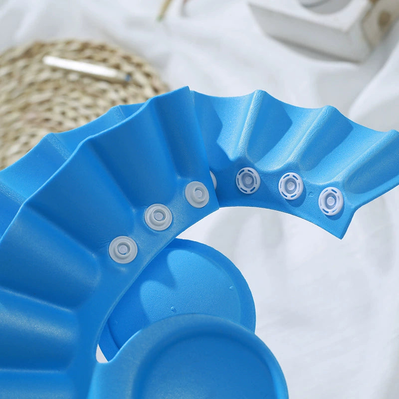 Gorra de Baño Protectora para Bebés y Niños - Protege ojos y orejas
