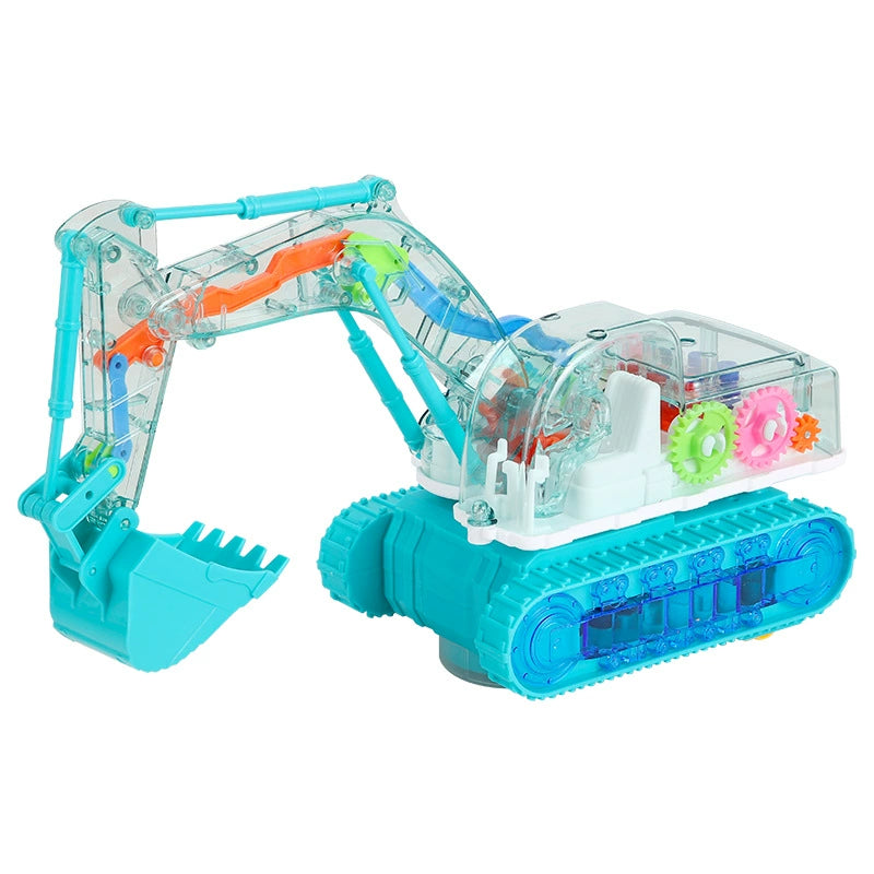 Brinquedo Trator Transparente Sensorial