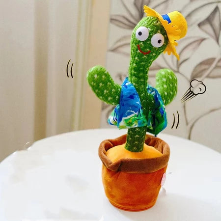 Cactus Bailarín y Parlante – ¡El Juguete Musical que Enamora y Enseña!